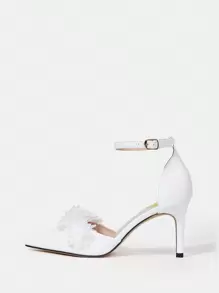 SheIn SXY 1雙高跟鞋泵 - 白色 - 查看 2