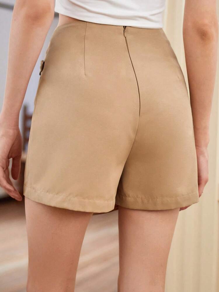 Women'S Metal Buckle Skorts