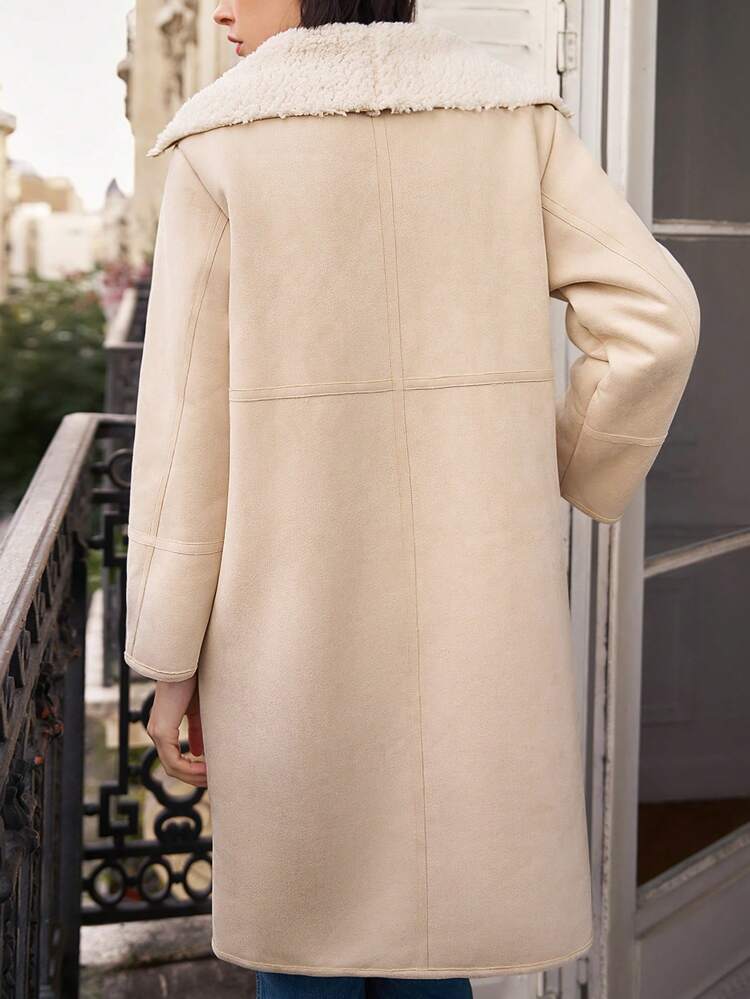 Ladies' Solid Color Simple Zipper Regular Jacket Winter