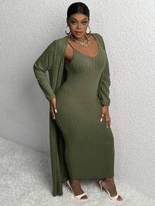 Slaydiva Của phụ nữ Màu thuần , Thiết kế đơn giản - xanh quân đội - Xem 5