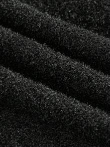 SHEIN DECDS 復古優雅經典女式針織外套 - 黑與白 - 查看 10