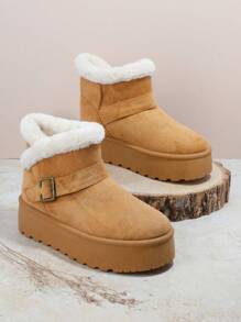 SHUZIA Women's Warm Ankle Boots And Short Boots