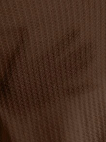 SHEIN EZwear 針織羅紋大尺碼女款 T 卹 - 咖啡棕 - 查看 6