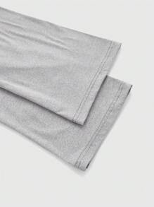 ROMWE Grunge Punk 女士星星印花t恤 - 淺灰色 - 查看 3