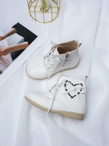 Baby Girls' Fashion Boots - White - View 1