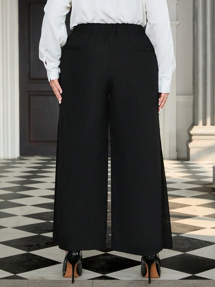 Elegant Plus Size Women's Pants