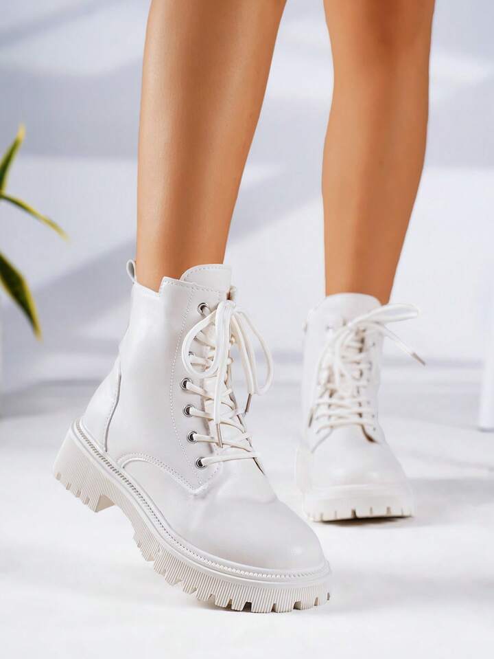 Winter Korean Style Cute Anti slip Fur Boots Flat Thick Sole