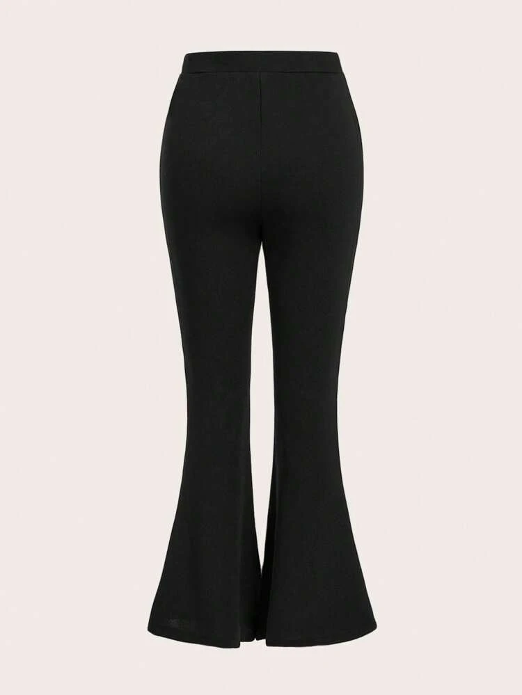 Women's Black Zip-up Pants