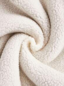 EMERY ROSE Solid Round Neck Sweatshirt - Army Green - View 6