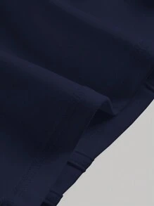 SHEIN MOD Women's Solid Color Cami Top - Navy Blue - View 4