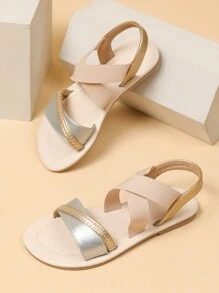 Children's Multicolor Flat Sandals