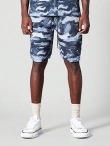SUMWON Camo Printed Short - Multicolor - View 2
