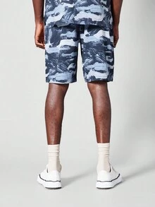 SUMWON Camo Printed Short - Multicolor - View 4