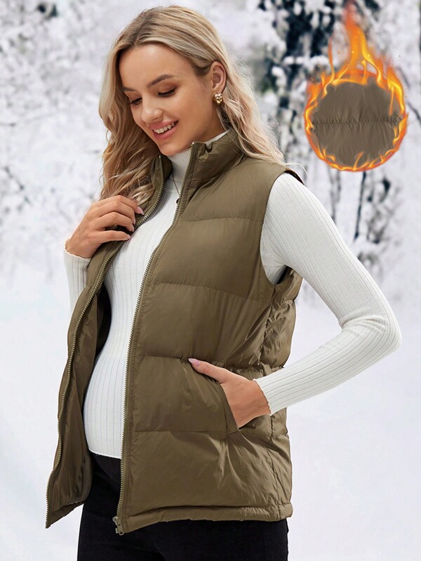 SHEIN Umstandsmantel, für den Winter