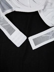 SHEIN Ropa Interior Sexy Con Encaje Para Mujeres - Blanco - Ver 3