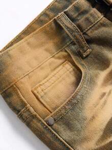 少年(男)牛仔褲 - 銅色 - 查看 6