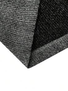 SHEIN Clasi 大碼肋紋針織衫,配有荷葉邊 - 銀色 - 查看 3