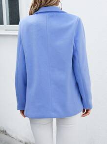 SHEIN LUNE Flap Pocket Blazer