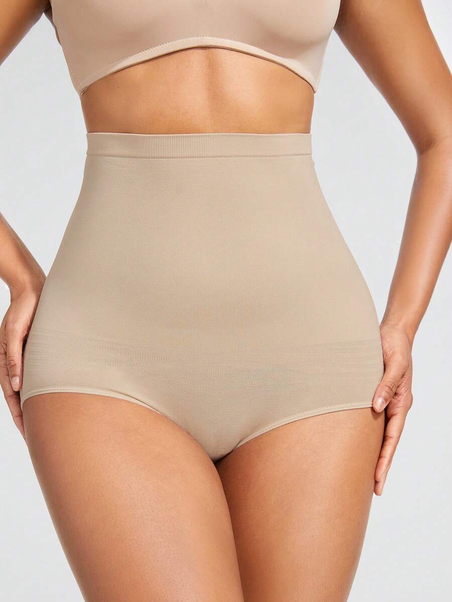 SHAPORA Bragas Moldeadoras Triangulares De Cintura Alta - Gris Claro - Ver 1