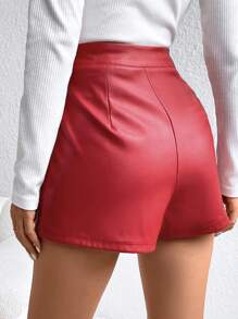 Firerie Women's Pu Shorts