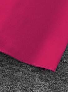 SHEIN Tween Girls' Elegant Urban Leisure Suit And Trousers Set - Hot Pink - View 3