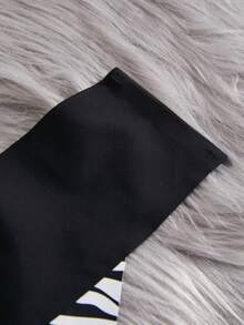 3 件/套斑馬圖案印花丁字褲內衣組合 - 彩色 - 查看 5