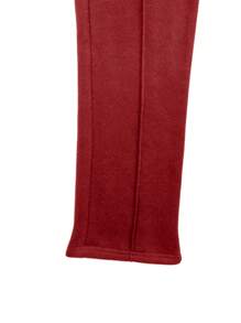 Manfinity EMRG Men's Cross Printed Drawstring Jogger Pants, For Rave - Burgundy - View 5