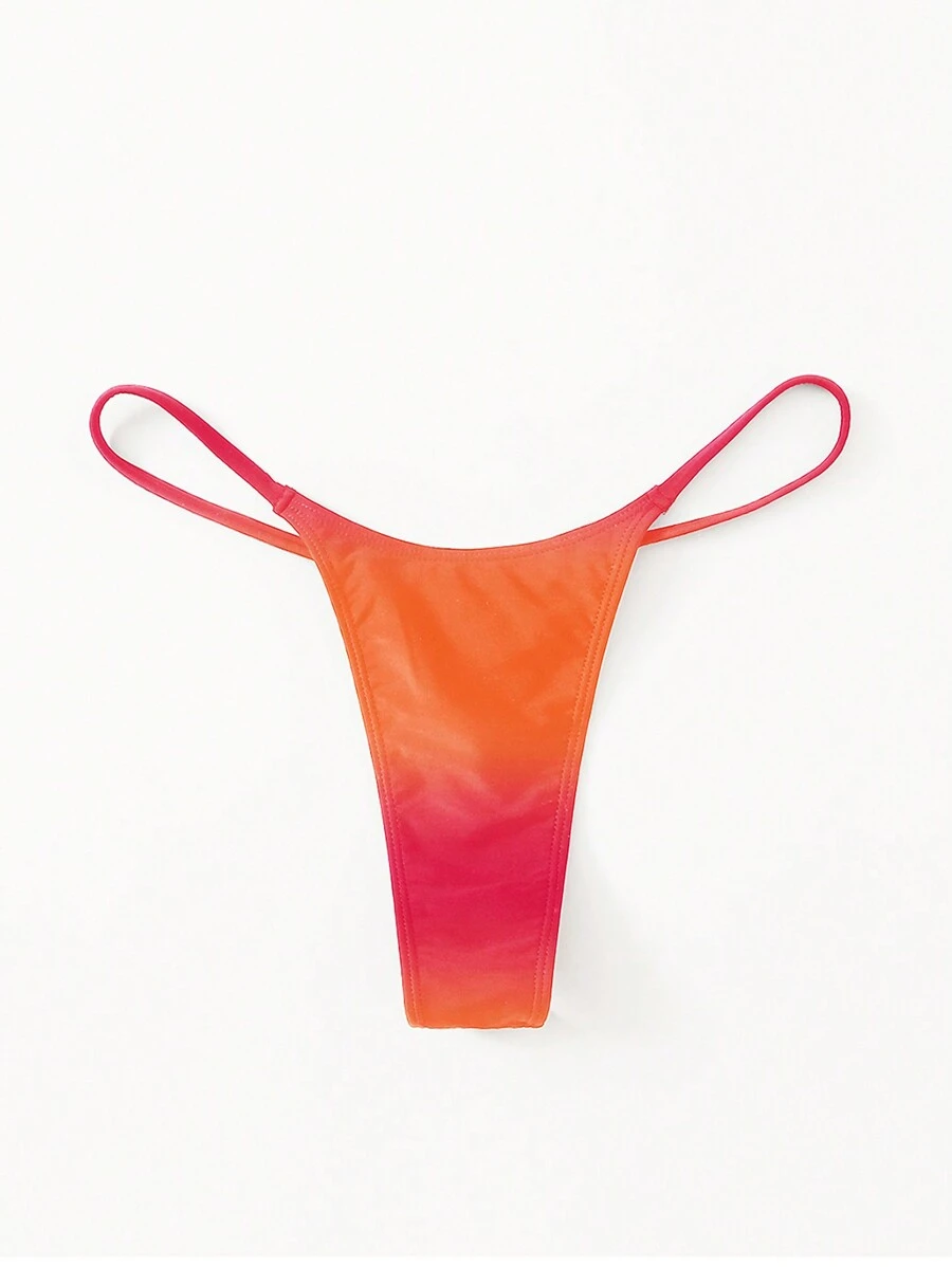 Swim Vcay Summer Beach Ladies' Gradient Swimwear Bottom - Multicolor - View 1