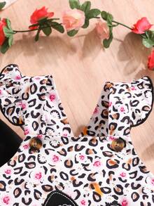 可愛有趣的女嬰套裝 - 彩色 - 查看 6