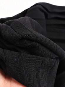 GIGOGOU 女士纯色百褶休闲迷你针织裙，秋冬款