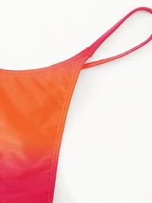 Swim Vcay Summer Beach Ladies' Gradient Swimwear Bottom - Multicolor - View 3