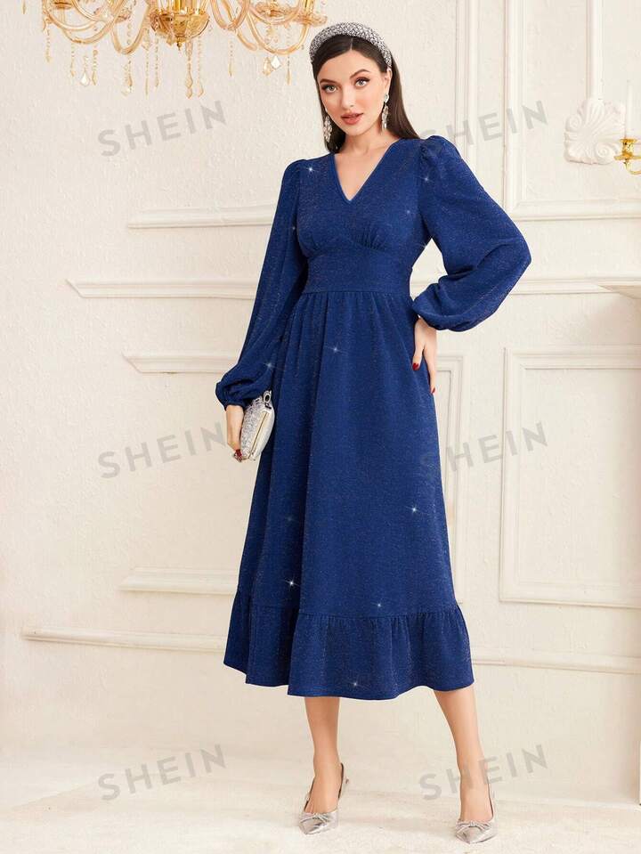 Shein blaues kleid Clearance