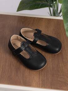 Fashionable And Comfortable Mary Jane Dance Shoes For Girls' Casual Party - Black - View 4