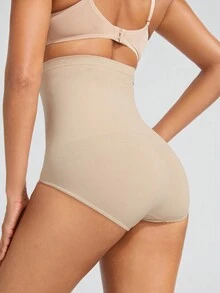 SHAPORA Bragas Moldeadoras Triangulares De Cintura Alta - Gris Claro - Ver 2