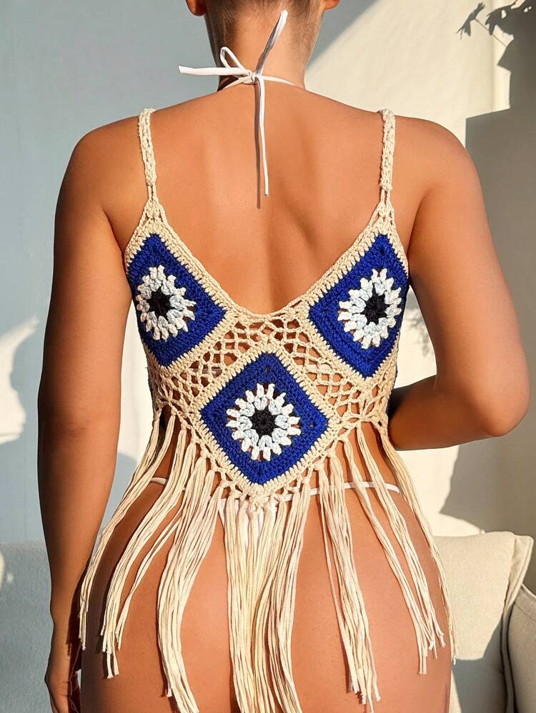 Summer Women's Fringed Cover Up Top Music Festival