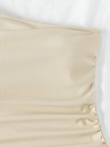 Swim Vcay Traje De Baño De Una Pieza Con Un Hombro Para Mujer