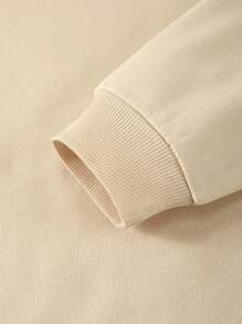 Sudadera Con Capucha Impresa De Vaquero Para Hombre Con Cráneo Montando A Caballo - Albaricoque - Ver 4