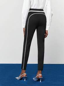 BizChic Women's Contrast Color Leggings