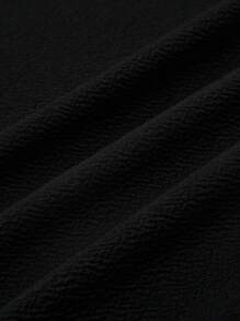 EMERY ROSE Women's Color Blocked Jacket With Trim - Black - View 4