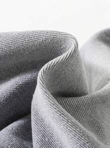 SHEIN Tween Boy Ripped Washed Grey Boy Jeans With Oblique Pocketf, For Spring And Summer Boy Clothes - Grey - View 6