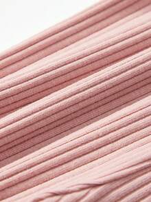 Cozy Pixies Baby Girls' 3pcs Solid Colored Elastic Waist Pants With Button Detail - Multicolor - View 7