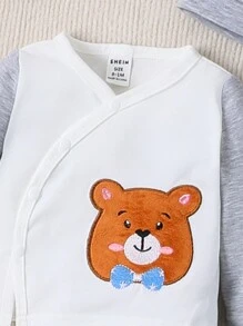 SHEIN Conjunto De Regalo Para Bebés Recién Nacidos, Incluye Varias Piezas - Multicolor - Ver 3