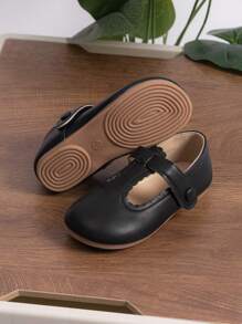 Fashionable And Comfortable Mary Jane Dance Shoes For Girls' Casual Party - Black - View 5