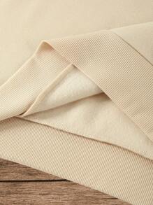 Sudadera Con Capucha Impresa De Vaquero Para Hombre Con Cráneo Montando A Caballo - Albaricoque - Ver 5