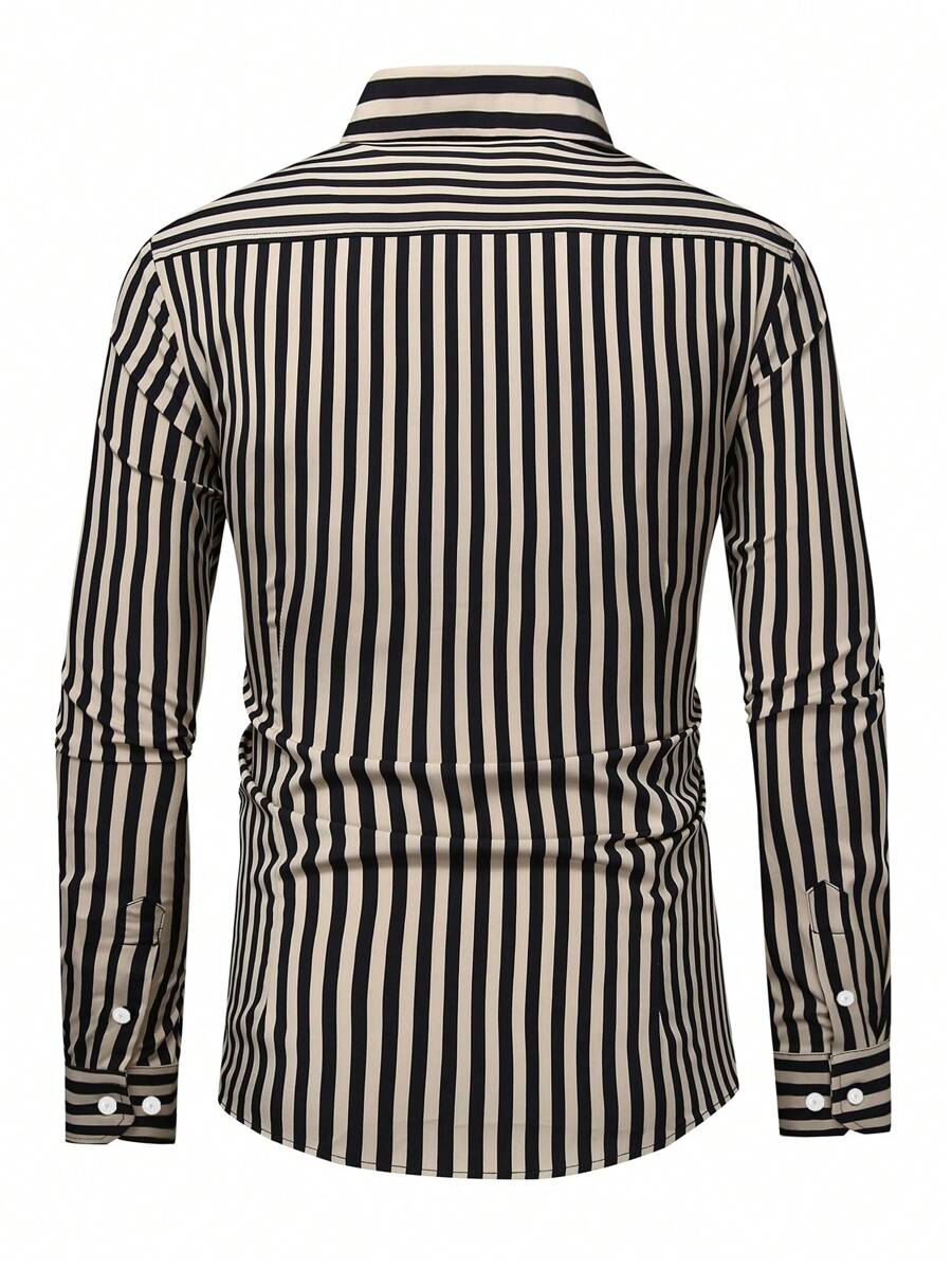 Manfinity Mode Men's Striped Shirt SHEIN USA