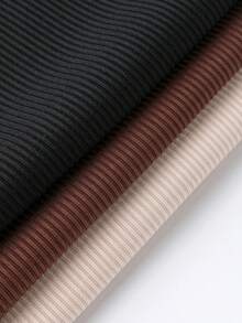 SHEIN Unity 純色半拉鍊修身連身衣 - 彩色 - 查看 3