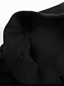 GIGOGOU 女士纯色百褶休闲迷你针织裙，秋冬款