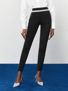 BizChic Women's Contrast Color Leggings