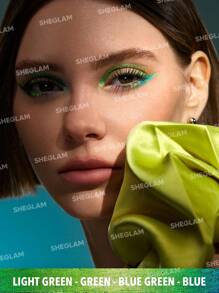 SHEGLAM Delineador En Gel Multicolor Chroma Zone-On A Trip, 3 Colores, Brillante, Ultra Pigmentado, Acabado Muy Brillante, Resistente Al Agua Y Al Sudor, No Se Mancha, Delineador Suave Multiusos Verde, Para Fiestas NavideñAs Y GraduacióN CumpleañOs Vacaciones Verano OtoñO Y2K Elegante Moda Mujeres NiñAs Maquillaje CosméTico Belleza Fiesta Playa Viaje Camping Aire Libre Escuela Campus ExcursióN Festivales DecoracióN Regalo Presente Rosa Chica Cosplay Mejor Color Encanto Vibra
