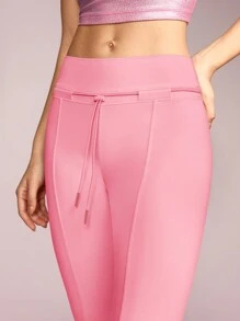 GLOWMODE 31" Featherfit™ 帶束口喇叭褲 - 粉色 - 查看 6